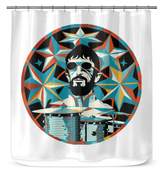 Octave Oasis Shower Curtain